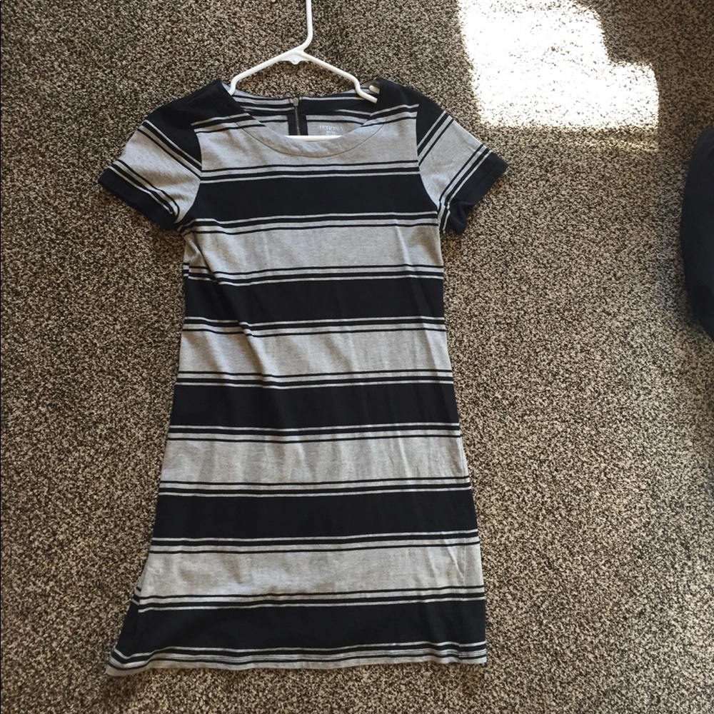 Striped t shirt dress
